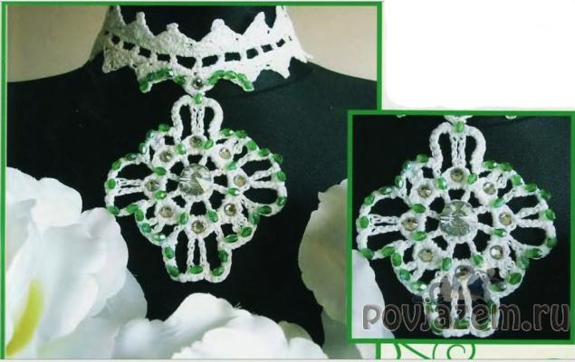 Украшения крючком