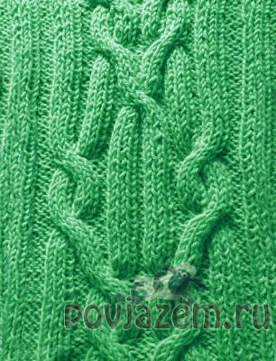 Вязаный узор