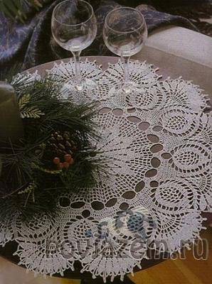 Салфетки крючком