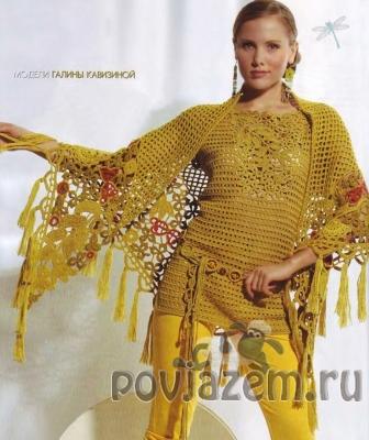 Туника крючком
