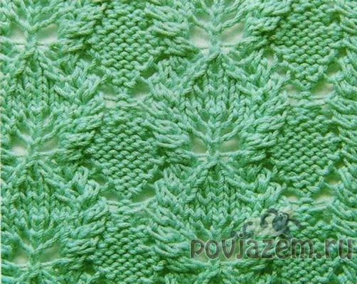 Узоры для вязания спицами
