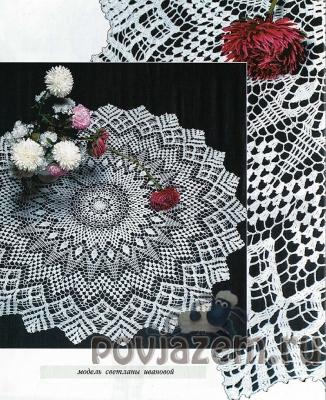 Салфетка крючком