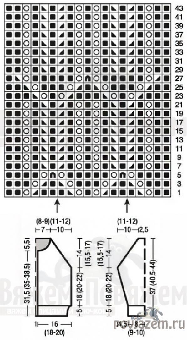 Кофточка для девочки спицами