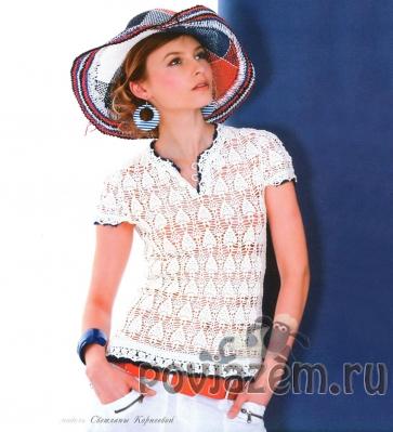 Кофточка крючком