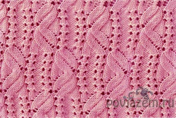 Узоры спицами
