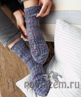 Носки спицами