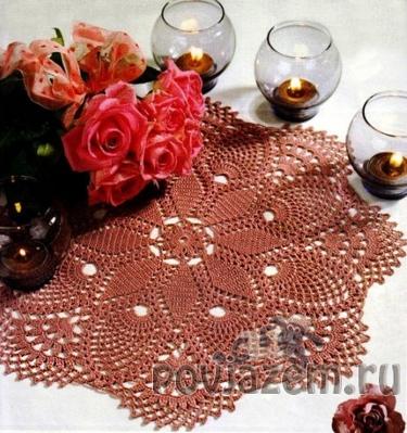 Салфетки крючком