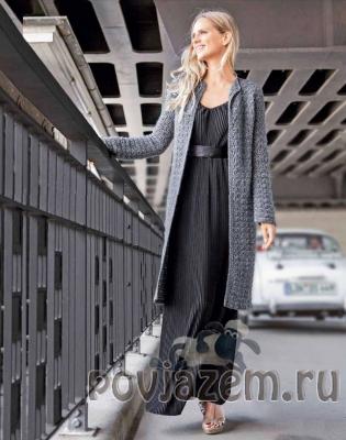 Кардиган крючком