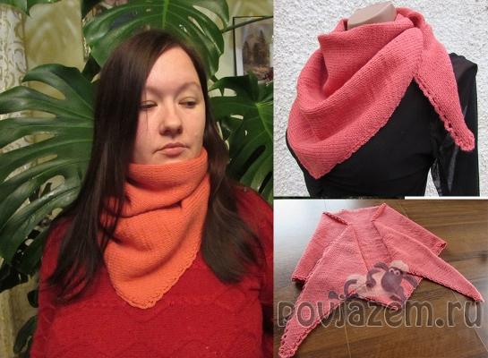 Бактус спицами