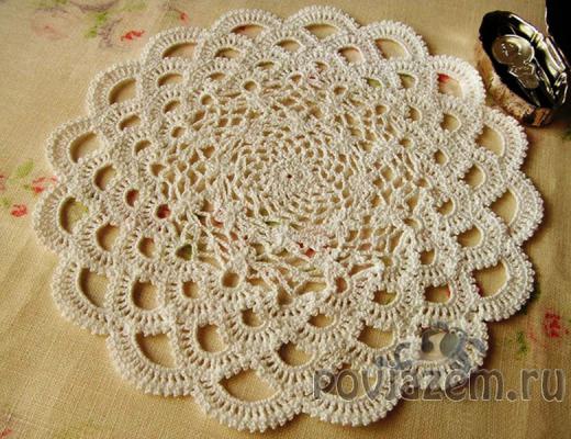 Салфетки крючком