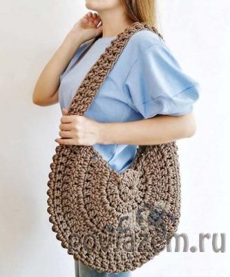 Сумка крючком