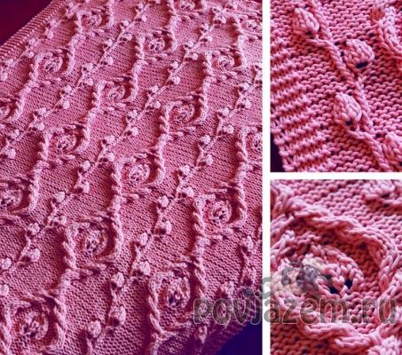 Узоры спицами