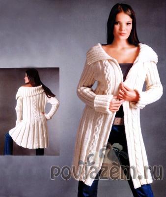 Жакет спицами