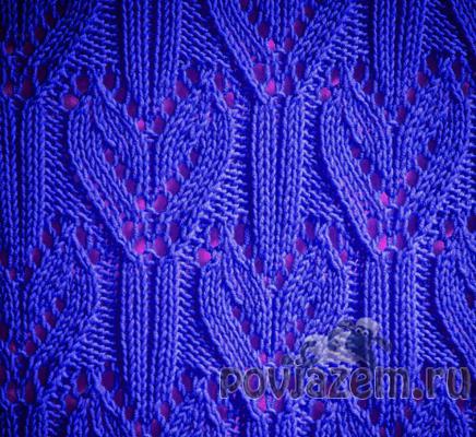 Узоры спицами