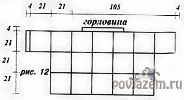 Блуза крючком