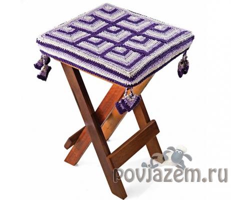 сидушка крючком