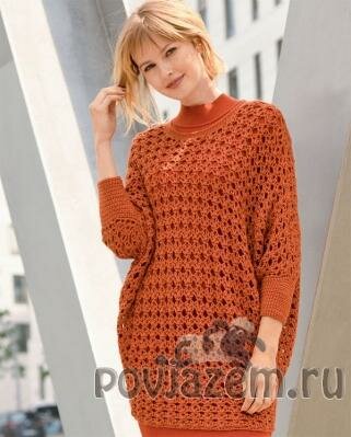 Туника крючком