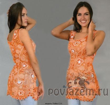 Туника крючком