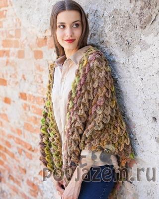 Шаль крючком