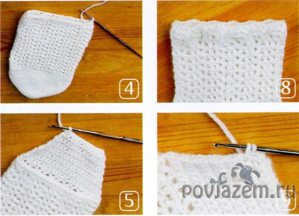 Носки крючком
