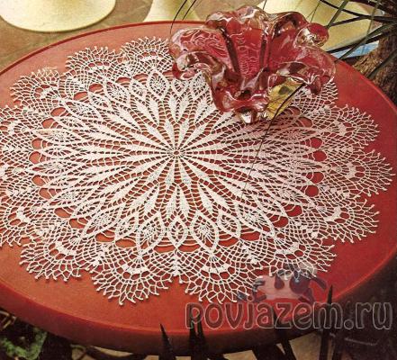 Салфетки крючком