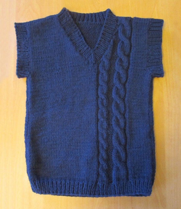 Для мальчика спицами