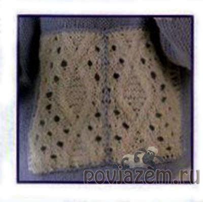 Детский костюм спицами