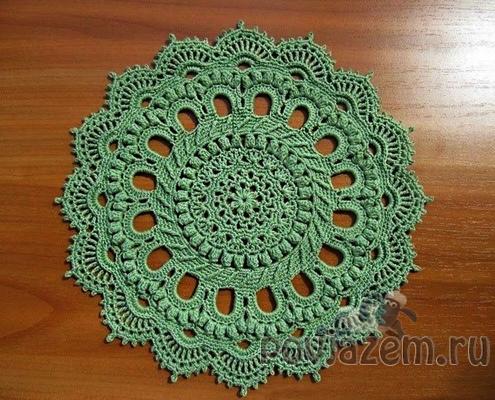 Салфетки крючком