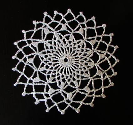 Салфетка крючком