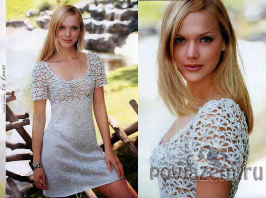 Вязание платья