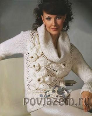 Вязаный свитер