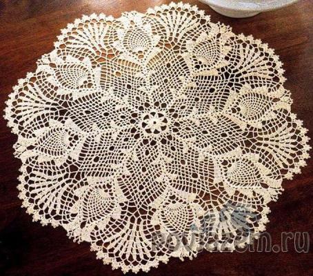 Салфетки крючком