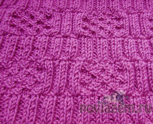 Вязаный узор