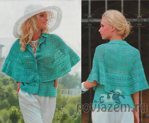 Жакет крючком
