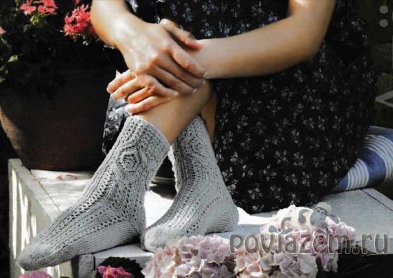 Носки спицами