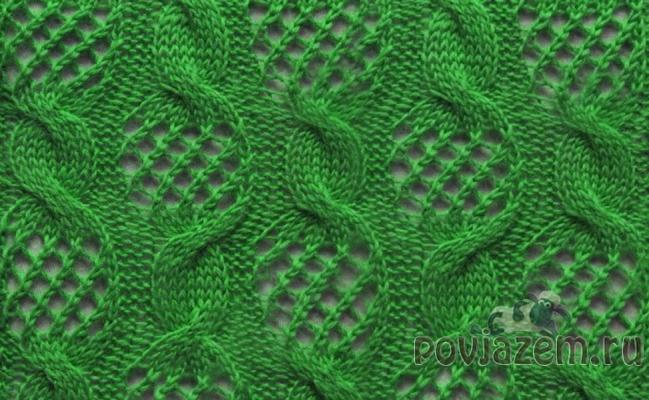 Узоры спицами