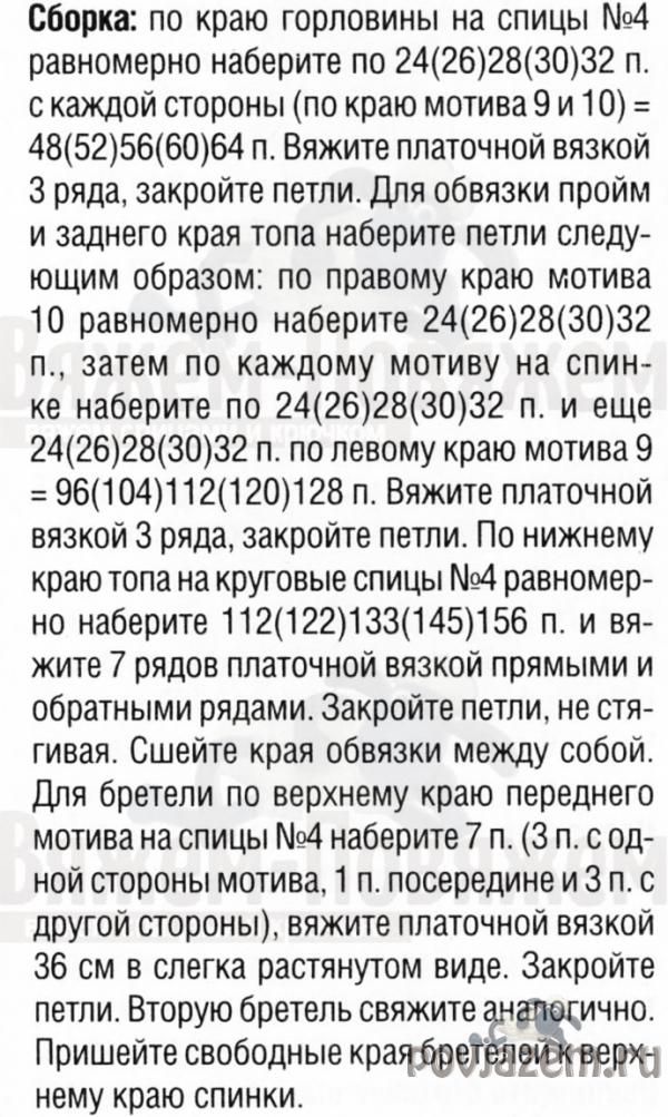 Топ спицами