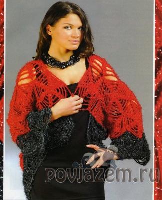 Жакет крючком