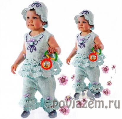 Вяжем детям костюм