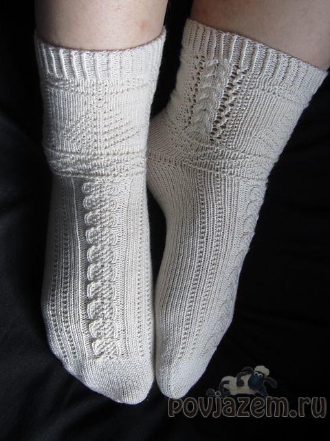Вязание мужских носков