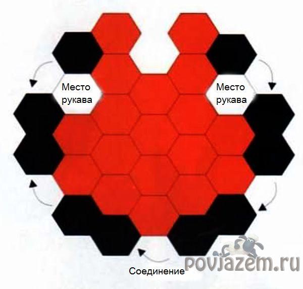 Жакет крючком