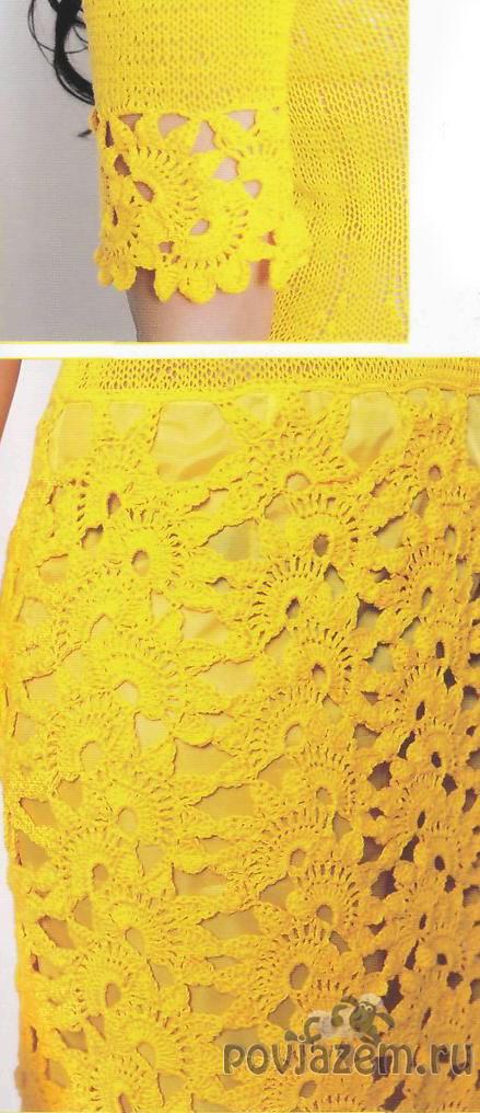 Платье крючком