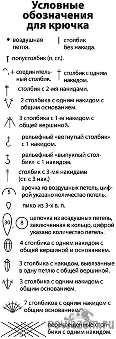 Юбка крючком