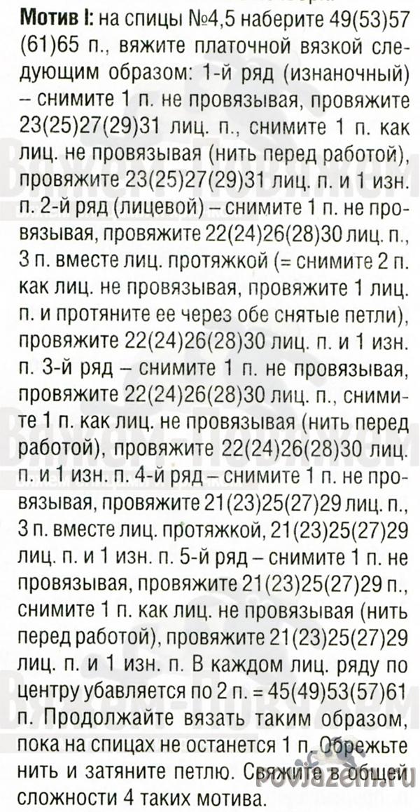 Топ спицами